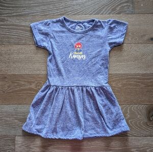 Little King University of Kansas Jayhawks KU Kids Blue Dress Size 4T